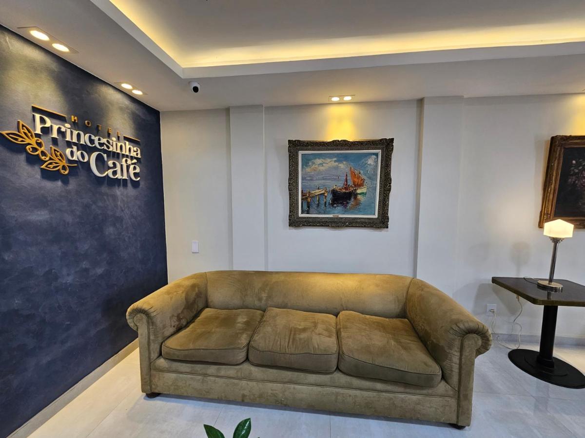 Recepção com a marca Princesinha do Café