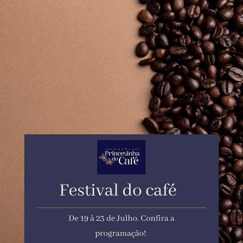Arte do Festival do Café de Vassouras, em julho