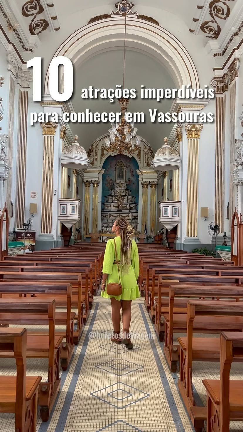 Interior da Igreja Matriz de Vassouras